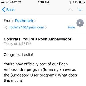 Posh Ambassador!